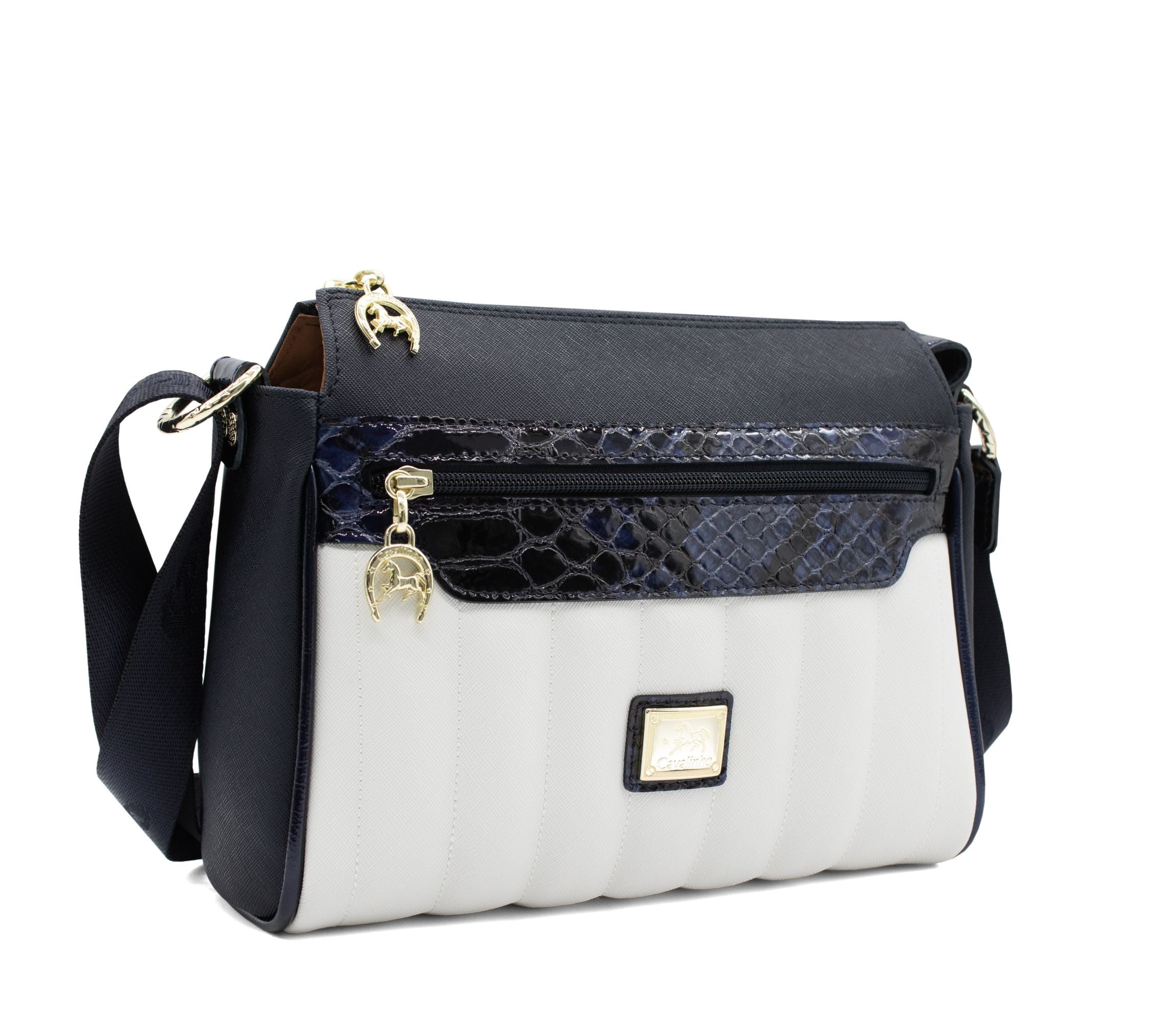 Cavalinho Grace Crossbody Bag SKU 18250373.03 #color_Navy / White