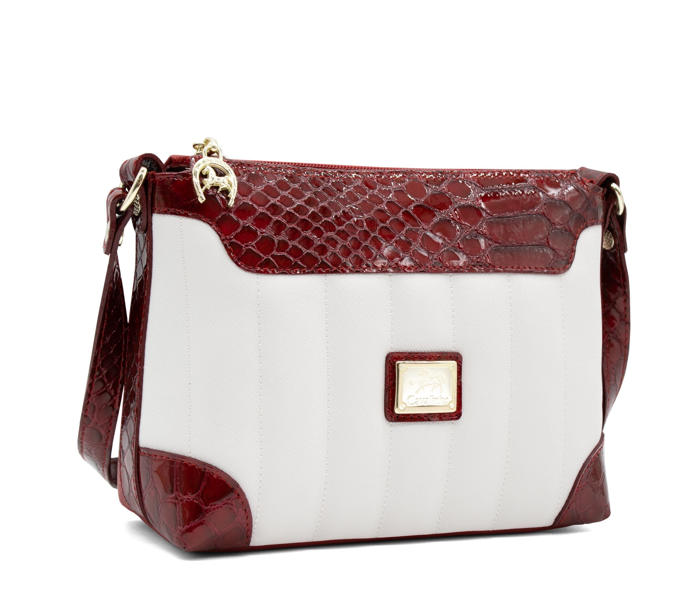 Cavalinho Grace Crossbody Bag SKU 18250274.04 #color_DarkRed / White