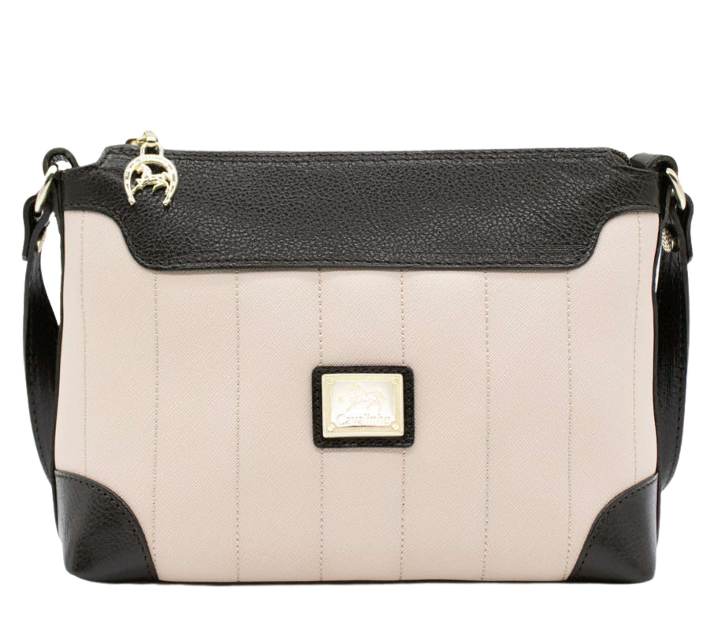 Cavalinho Grace Crossbody Bag SKU 18250274.09 #color_DarkOliveGreen / Beige