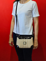 Cavalinho Grace Crossbody Bag SKU 18250274.22 #color_Navy / Beige