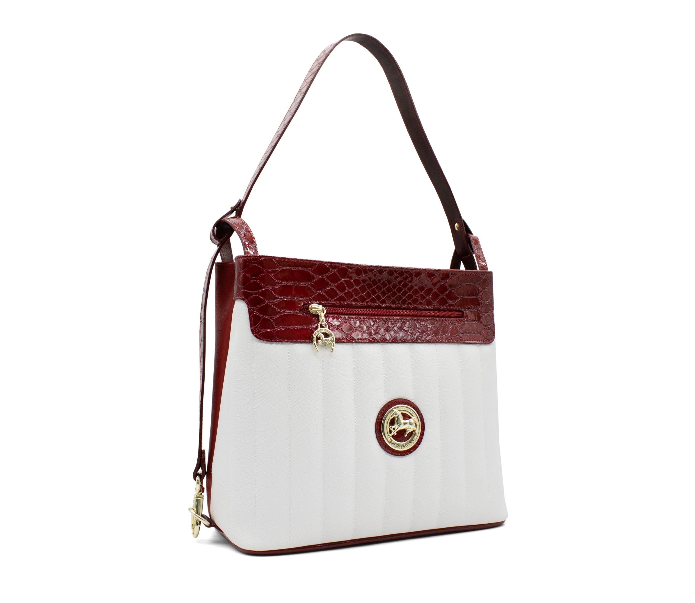 Cavalinho Grace Shoulder Bag SKU 18250382.04 #color_DarkRed / White