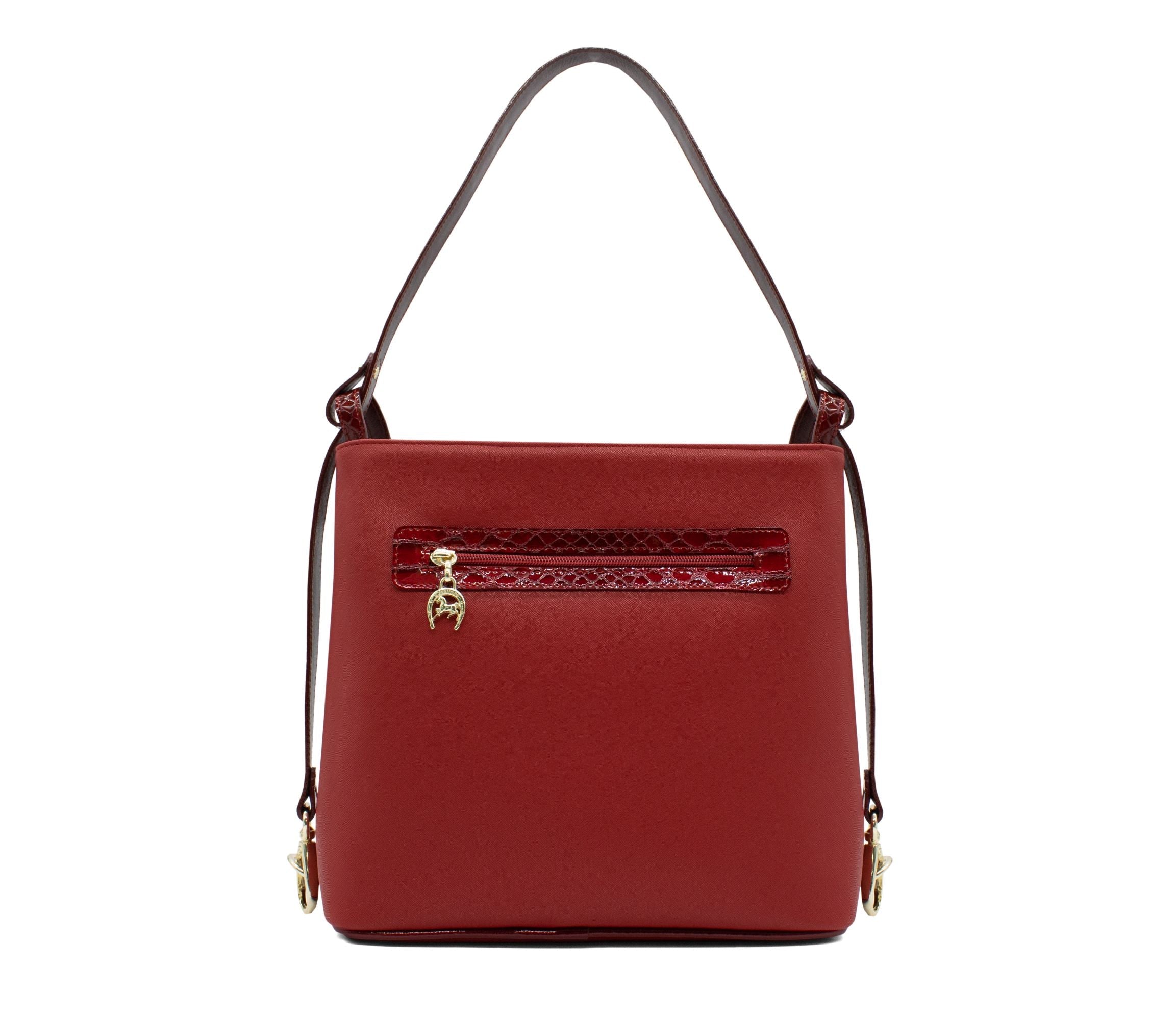 Cavalinho Grace Shoulder Bag SKU 18250382.04 #color_DarkRed / White