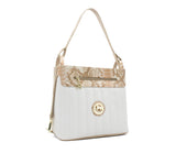 Cavalinho Grace Shoulder Bag SKU 18250382.05 #color_Beige / White