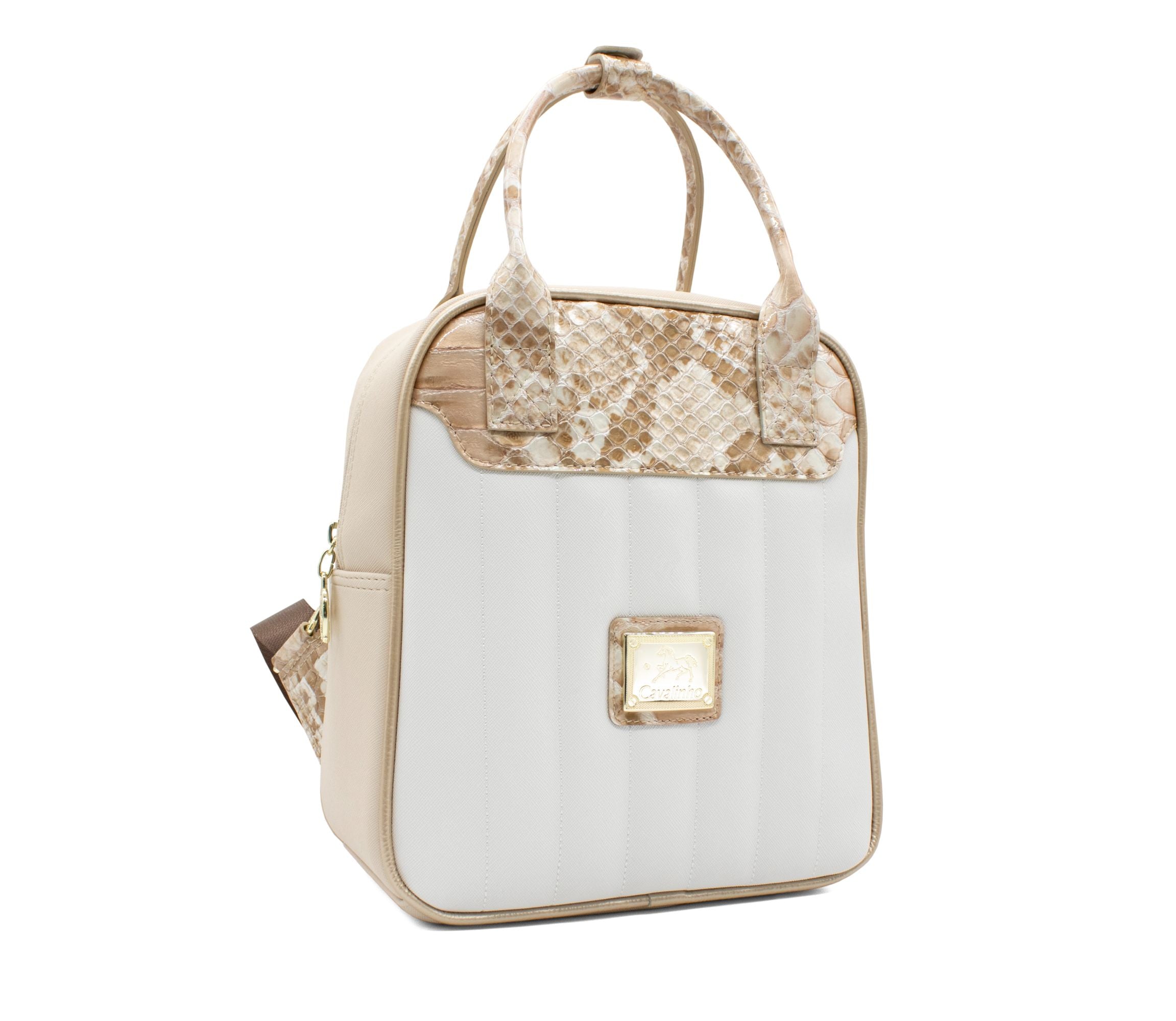 #color_ Beige White | Cavalinho Grace Backpack - Beige White - 18250419.05_2