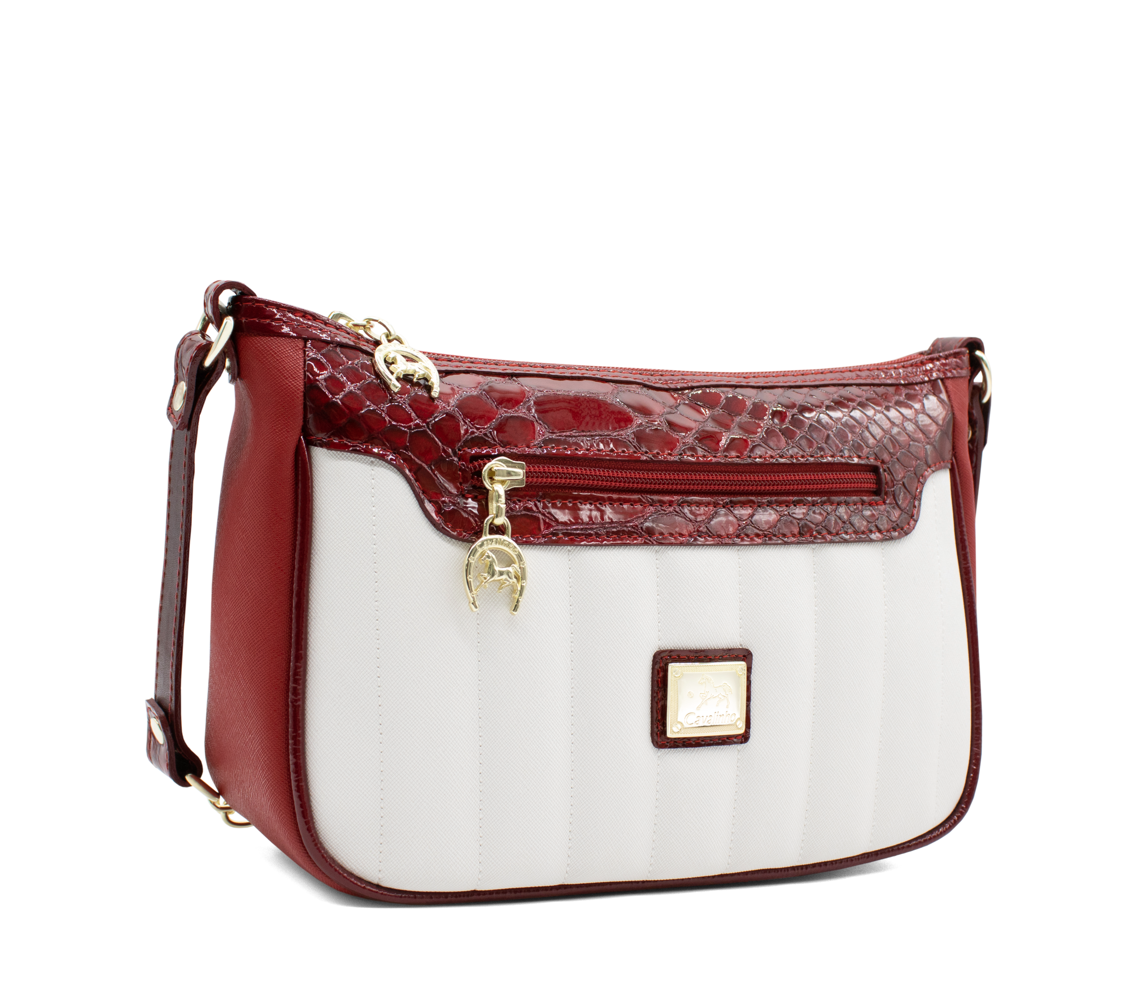 Cavalinho Grace Shoulder Bag SKU 18250435.04 #color_DarkRed / White