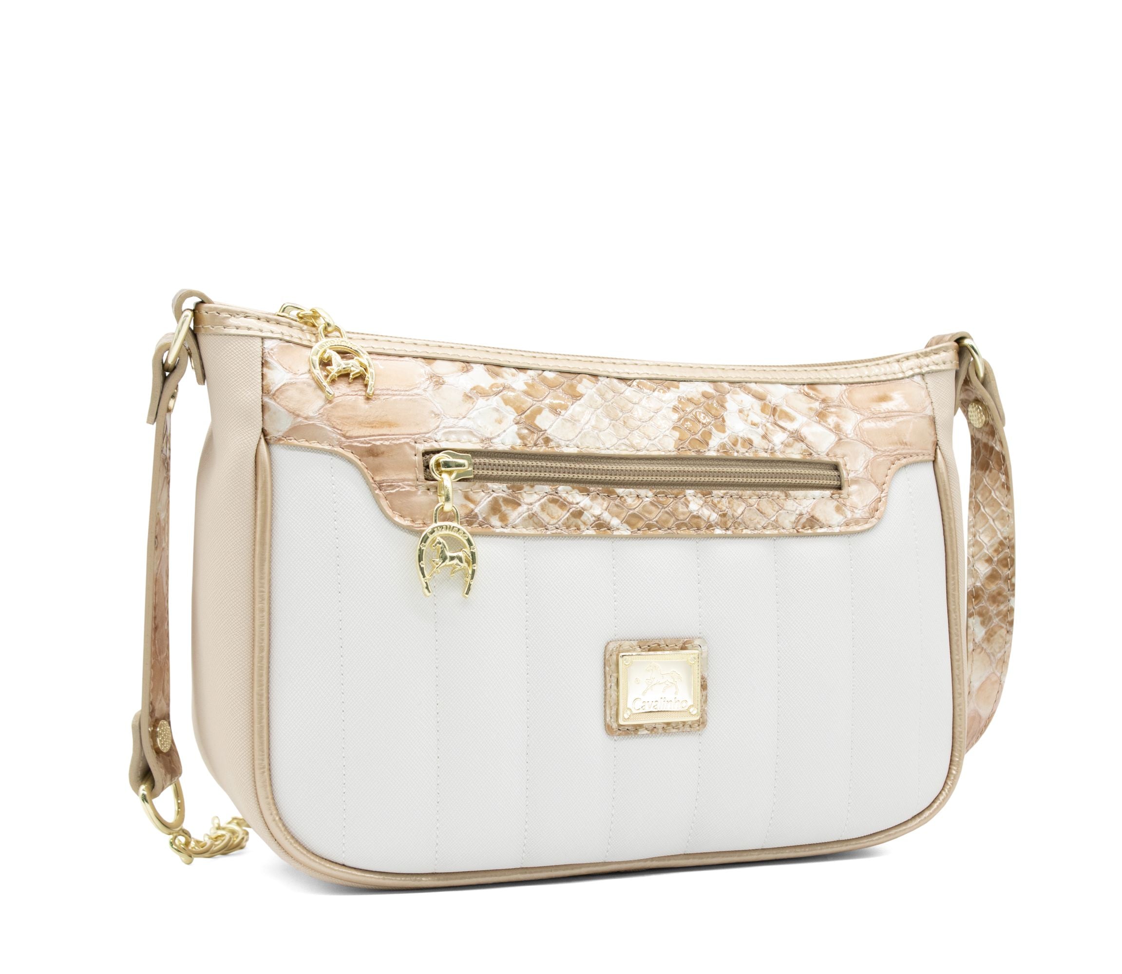 Cavalinho Grace Shoulder Bag SKU 18250435.05 #color_Beige / White