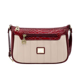 Cavalinho Grace Shoulder Bag SKU 18250435.15 #color_DarkRed / Beige