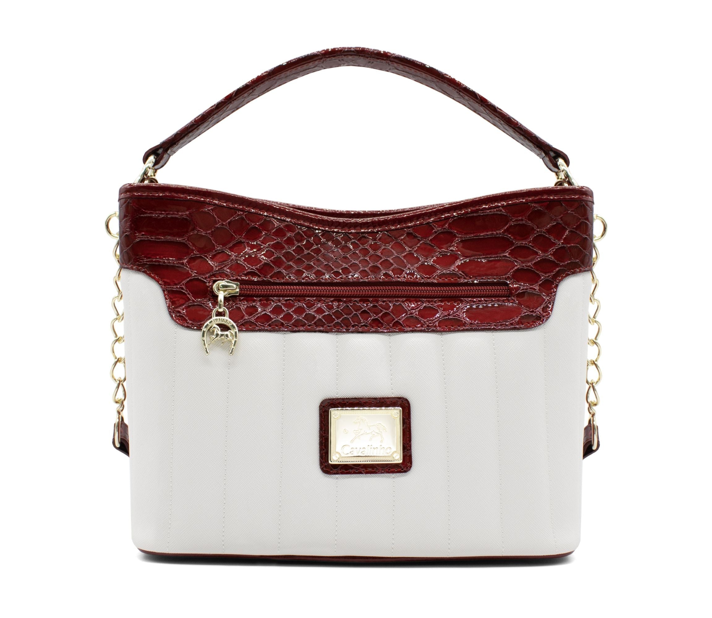 Cavalinho Grace Handbag SKU 18250470.04 #color_DarkRed / White