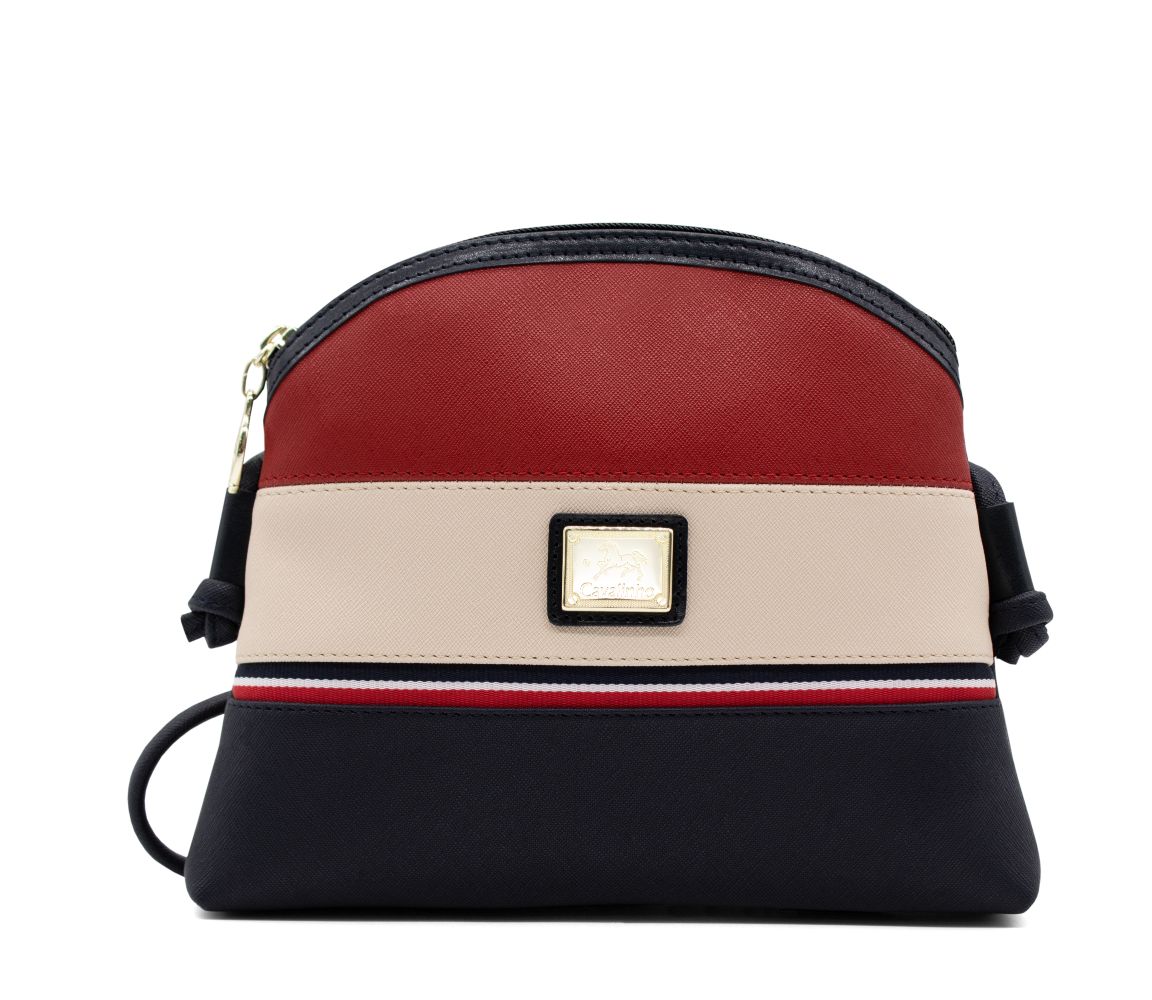 #color_ Navy Beige Red | Cavalinho Unique Crossbody Bag - Navy Beige Red - 18260005.22_1