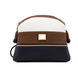 #color_ Black SaddleBrown White | Cavalinho Unique Crossbody Bag - Black SaddleBrown White - 18260005.34_1