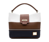 #color_ Black SaddleBrown White | Cavalinho Unique Handbag - Black SaddleBrown White - 18260157.34_1