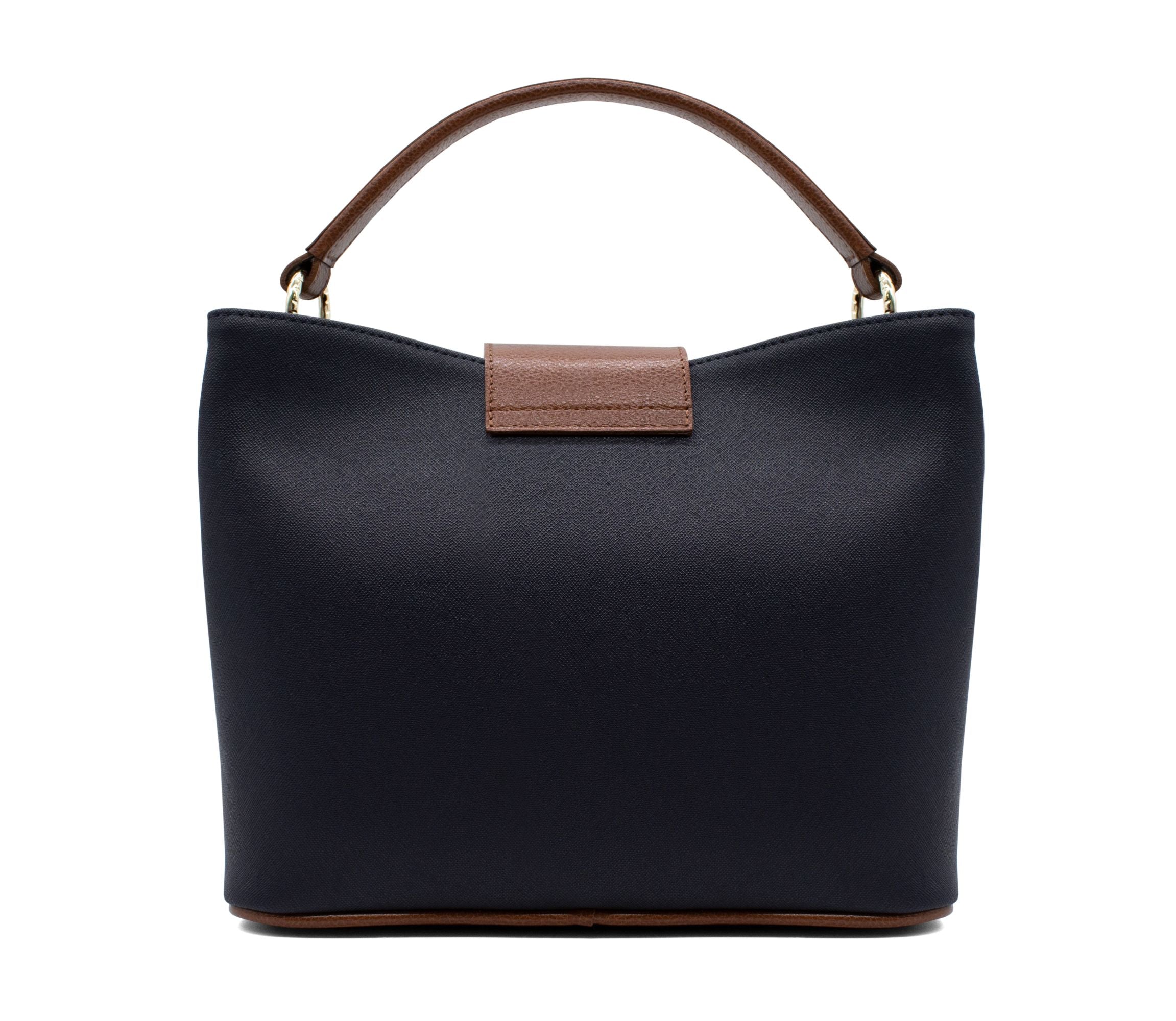 #color_ Black SaddleBrown White | Cavalinho Unique Handbag - Black SaddleBrown White - 18260157.34_3