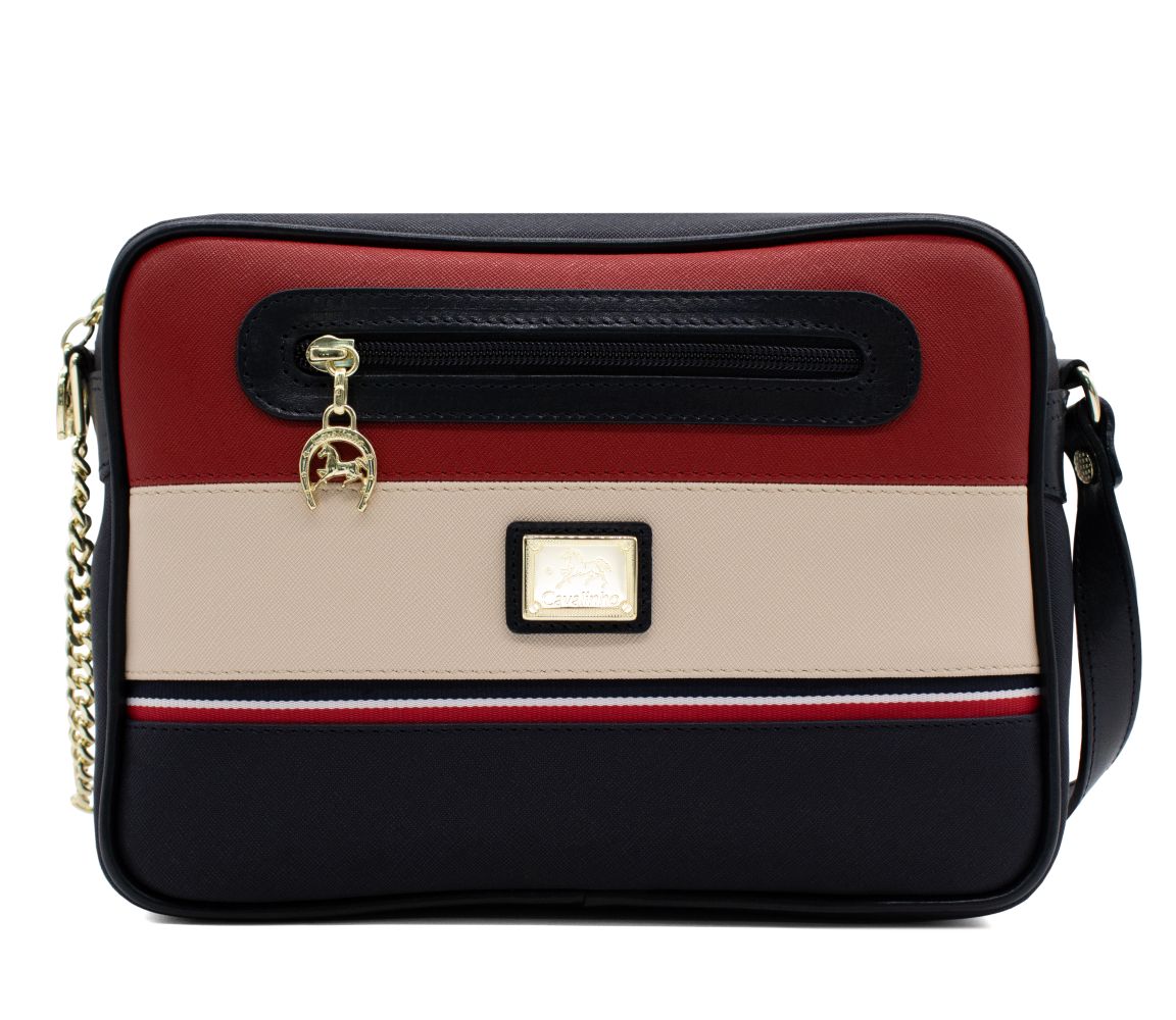 #color_ Navy Beige Red | Cavalinho Unique Crossbody Bag - Navy Beige Red - 18260251.22_1