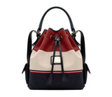 #color_ Navy Beige Red | Cavalinho Unique Bucket Bag - Navy Beige Red - 18260360.22_1