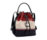 #color_ Navy Beige Red | Cavalinho Unique Bucket Bag - Navy Beige Red - 18260360.22_2