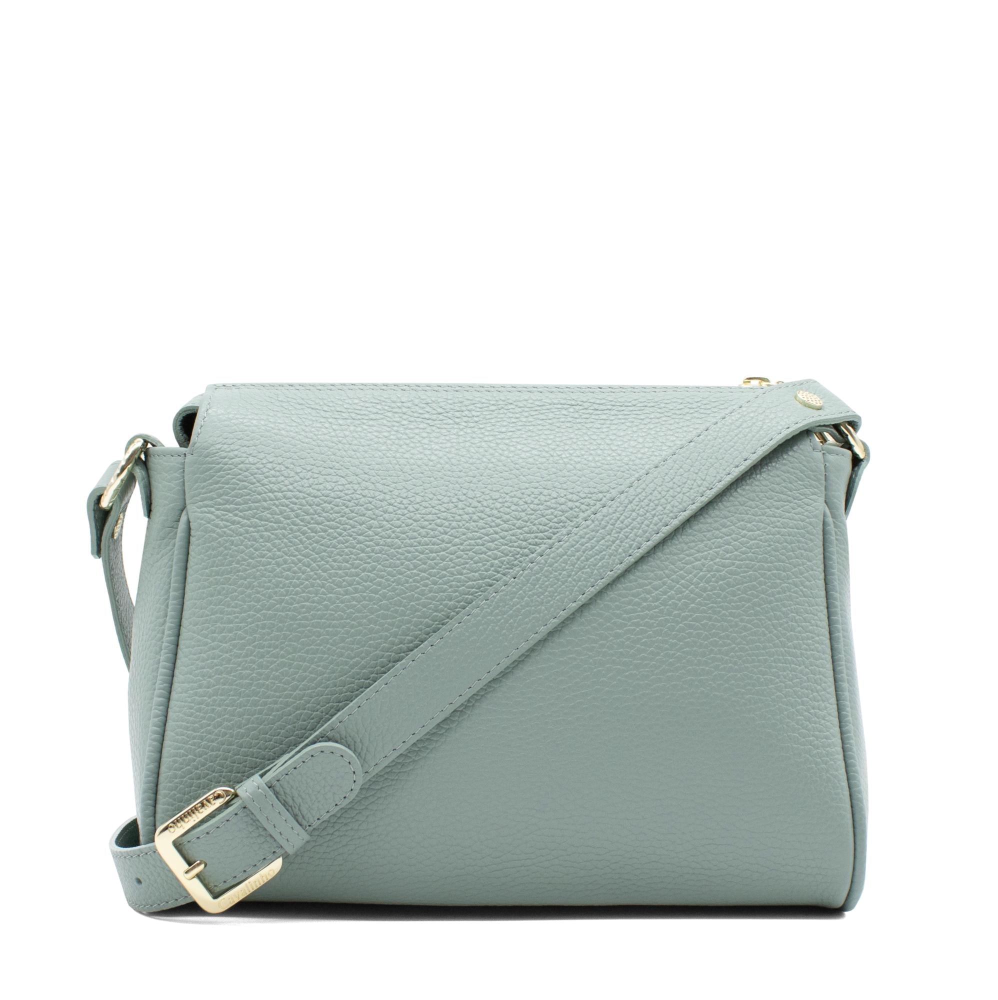 Cavalinho Muse Leather Crossbody Bag - SKU 18300373.09.99. | #color_DarkSeaGreen