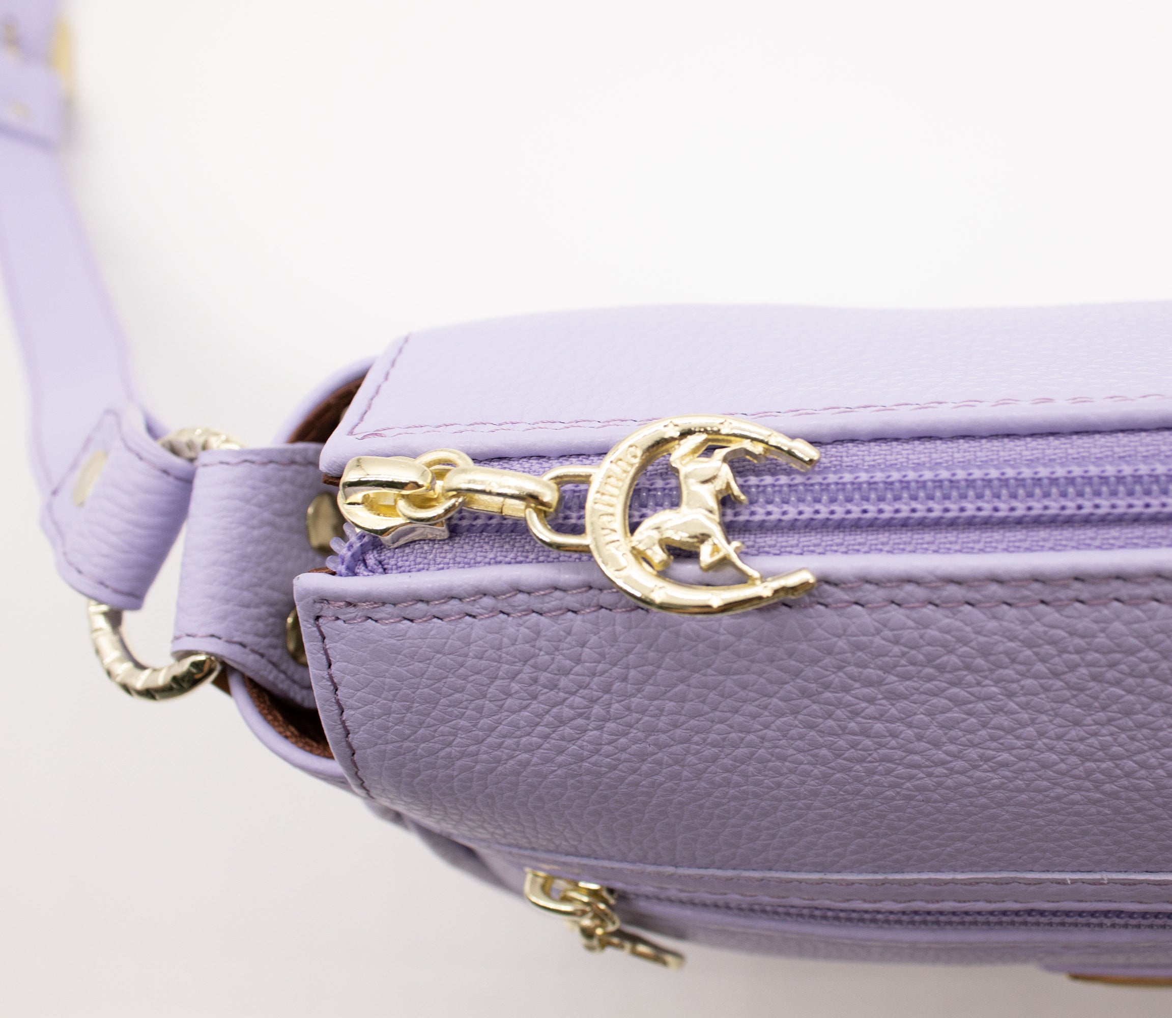 Cavalinho Muse Leather Crossbody Bag - SKU 18300373.39.99. | #color_Lilac