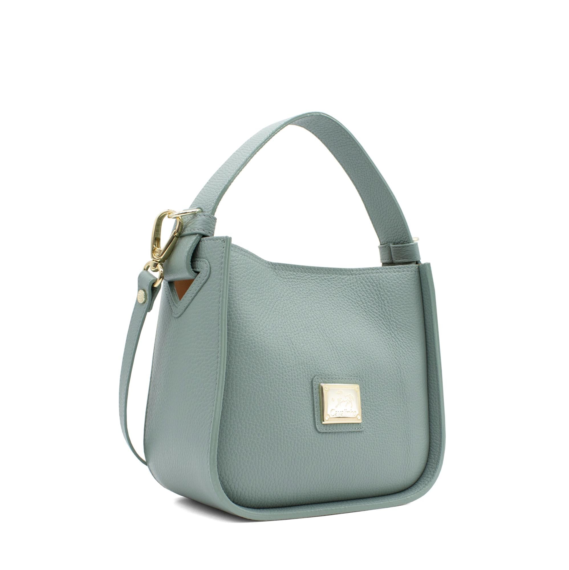 Cavalinho Muse Leather Handbag - SKU 18300475.09.99. | #color_DarkSeaGreen