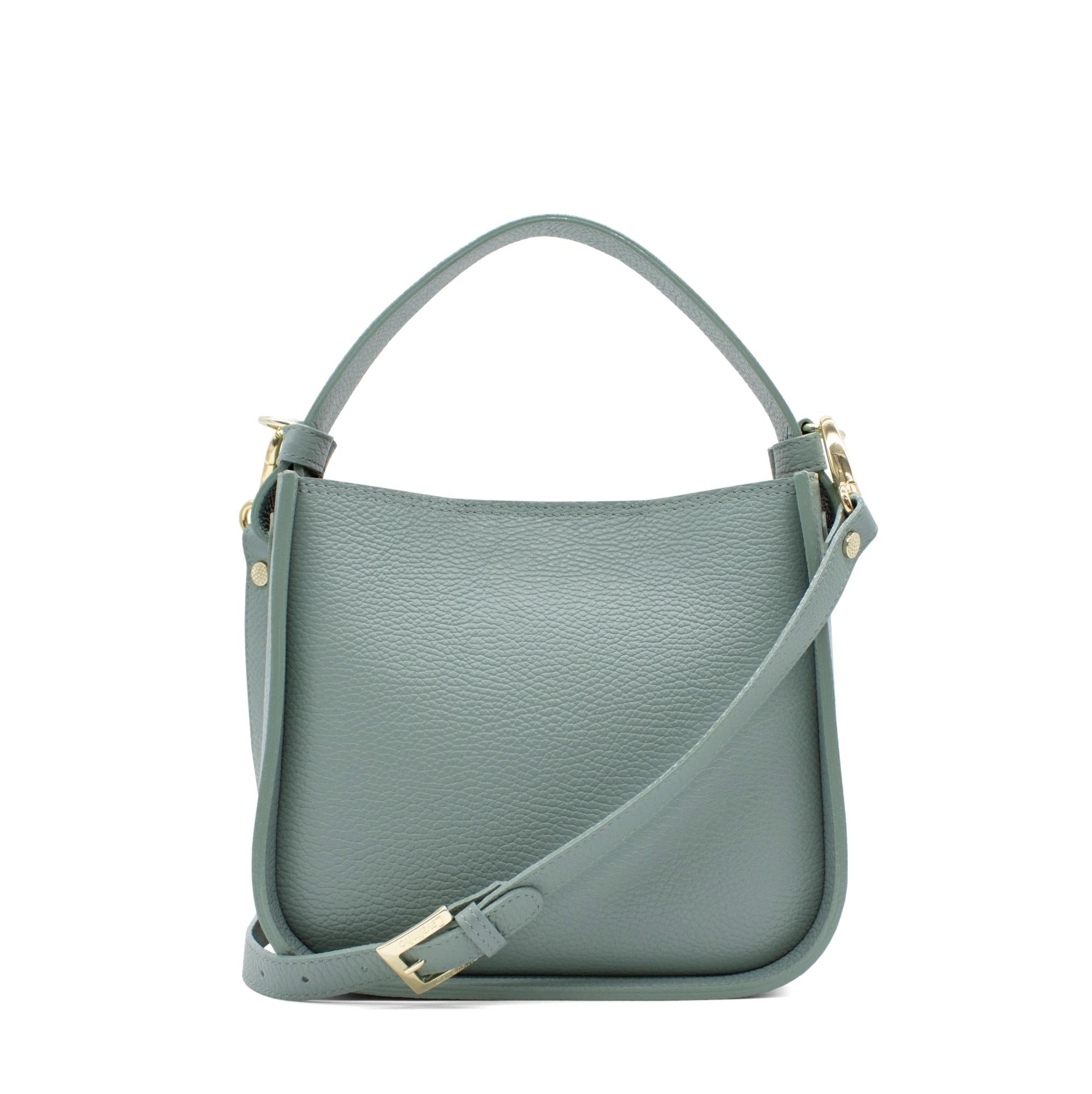 Cavalinho Muse Leather Handbag - SKU 18300475.09.99. | #color_DarkSeaGreen