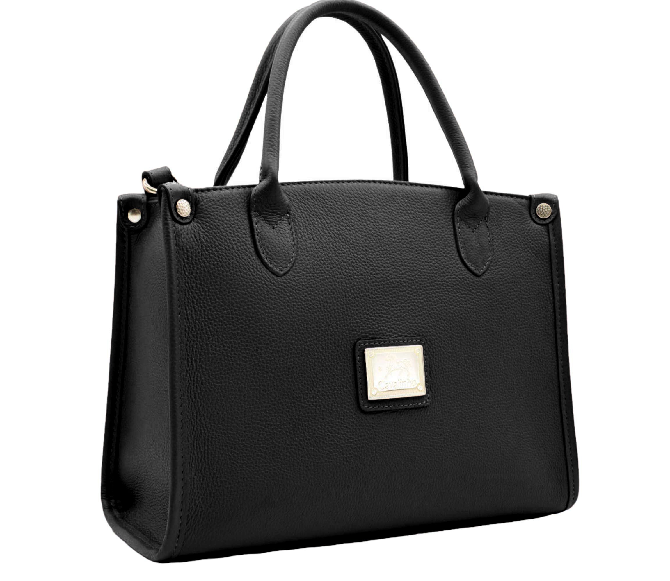 Cavalinho Muse Leather Handbag - SKU 18300480.01.99. | #color_Black