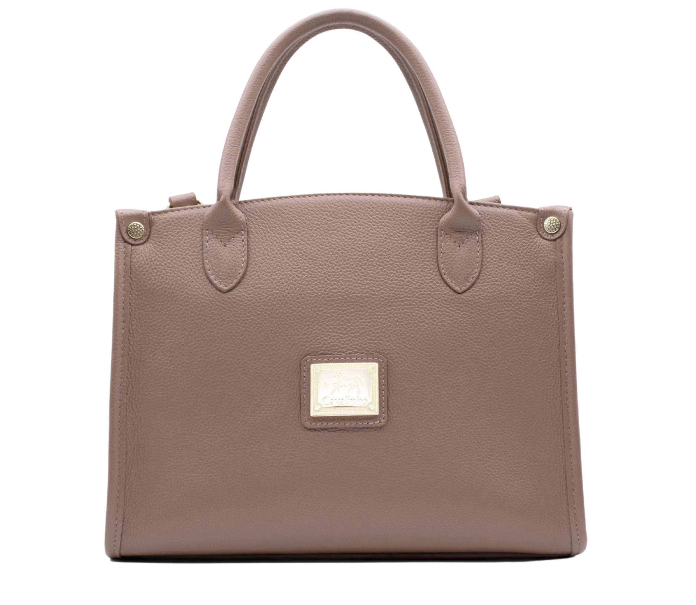 Cavalinho Muse Leather Handbag - SKU 18300480.07.99. | #color_Sand