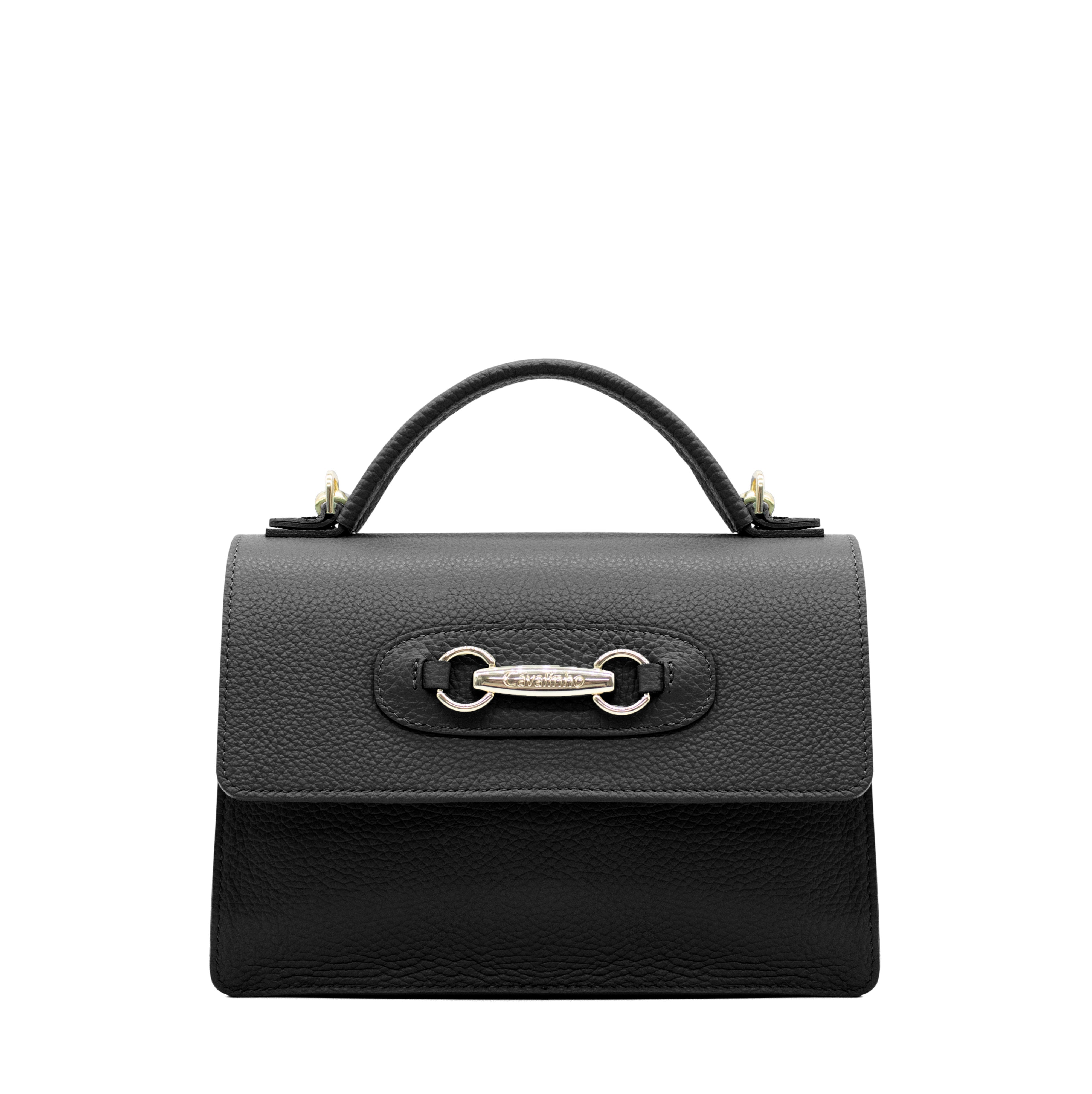 Cavalinho Muse Leather Handbag - SKU 18300517.01.99. | #color_Black