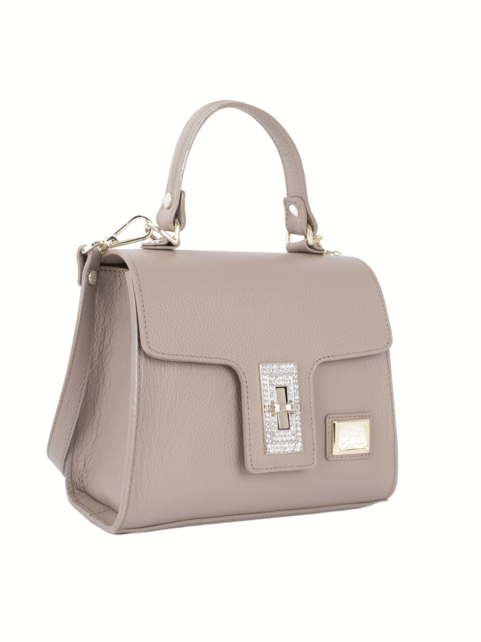 Cavalinho Muse Leather Handbag SKU 18300531.31 #color_lightsand