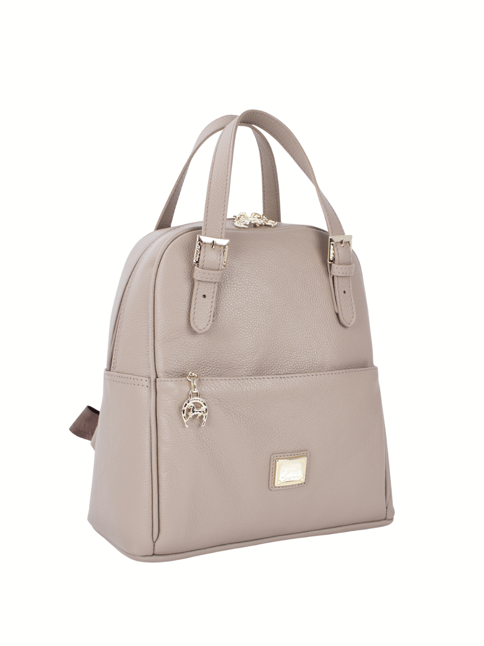 Cavalinho Muse Leather Backpack SKU 18300548.31 #color_lightsand