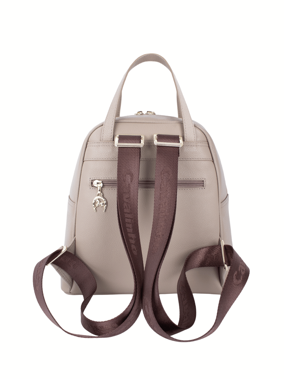 Cavalinho Muse Leather Backpack SKU 18300548.31 #color_lightsand