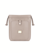 Cavalinho Muse Small Leather Crossbody Bag 18300563.31 #color_lightsand