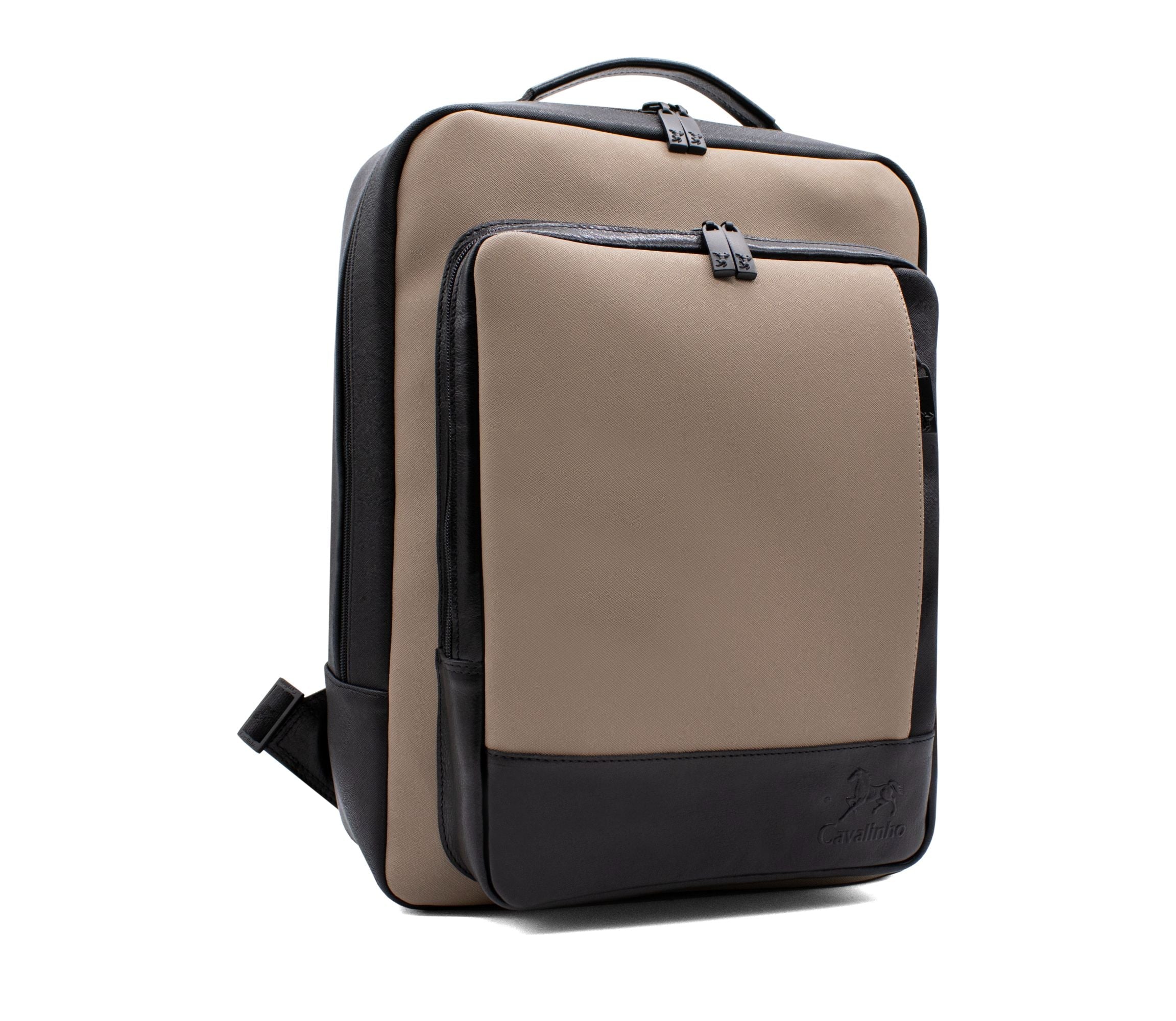 #color_ Black Tan | Cavalinho Cavalinho Club Backpack - Black Tan - 18360498.07_2