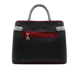 #color_ Black White Red Silver | Cavalinho Royal Handbag - Black White Red Silver - 18390145.23_3