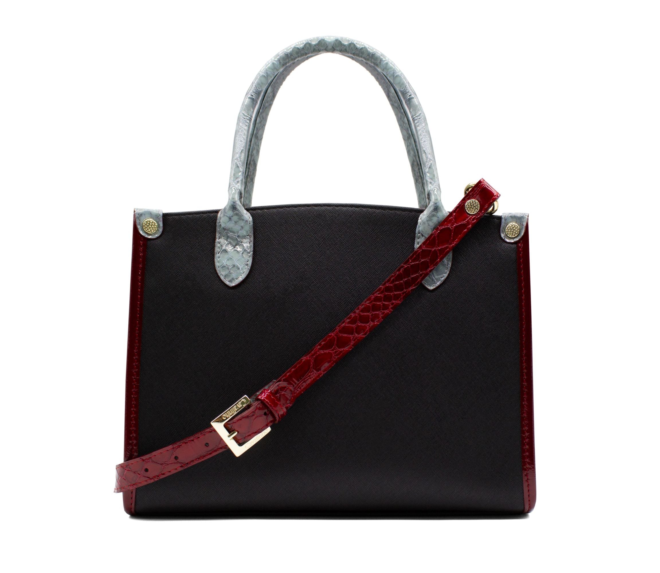 #color_ Black White Red Silver | Cavalinho Royal Handbag - Black White Red Silver - 18390480.23_3