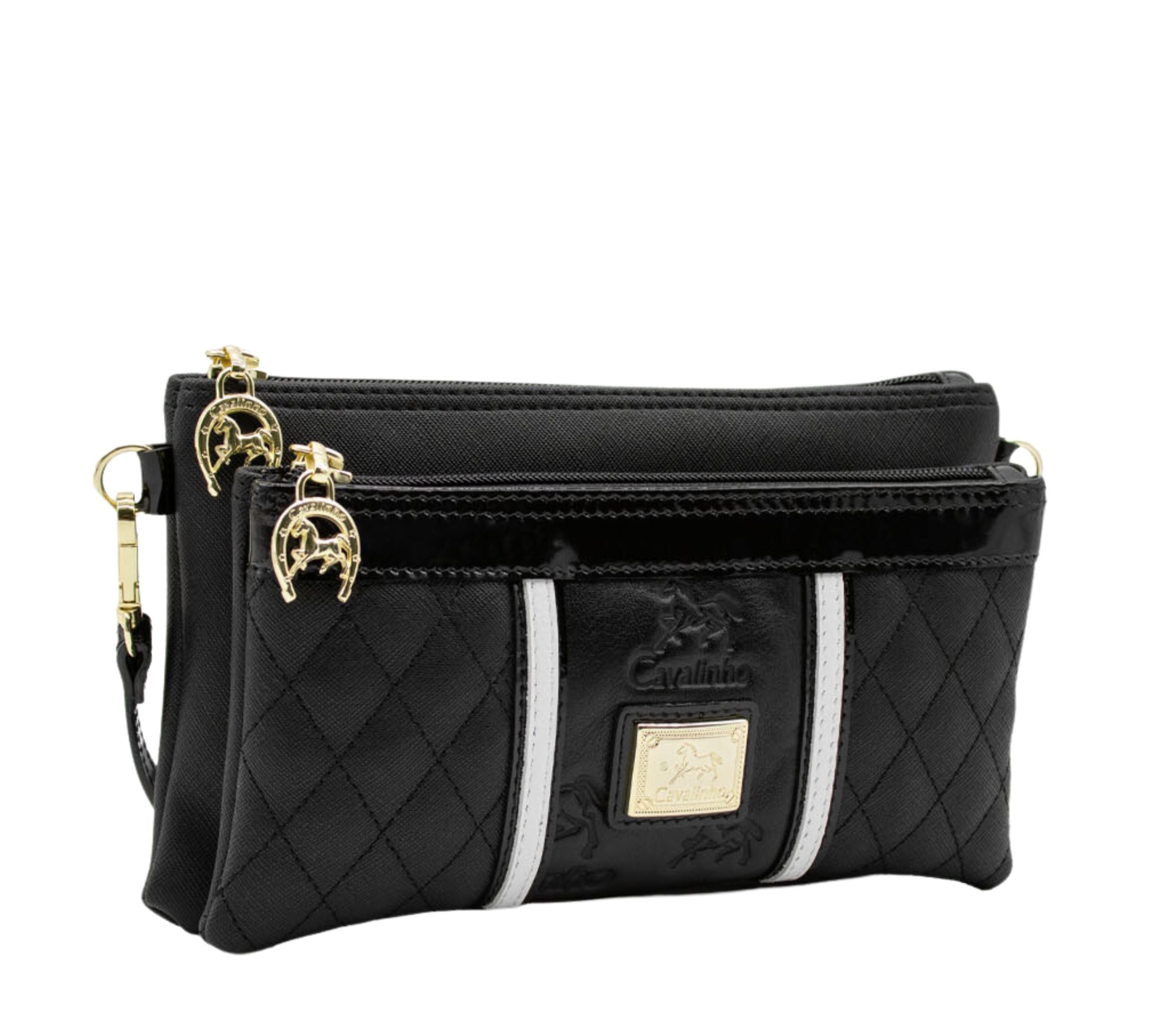 Cavalinho Royal Crossbody Bag SKU 18390482.21 #color_black / white