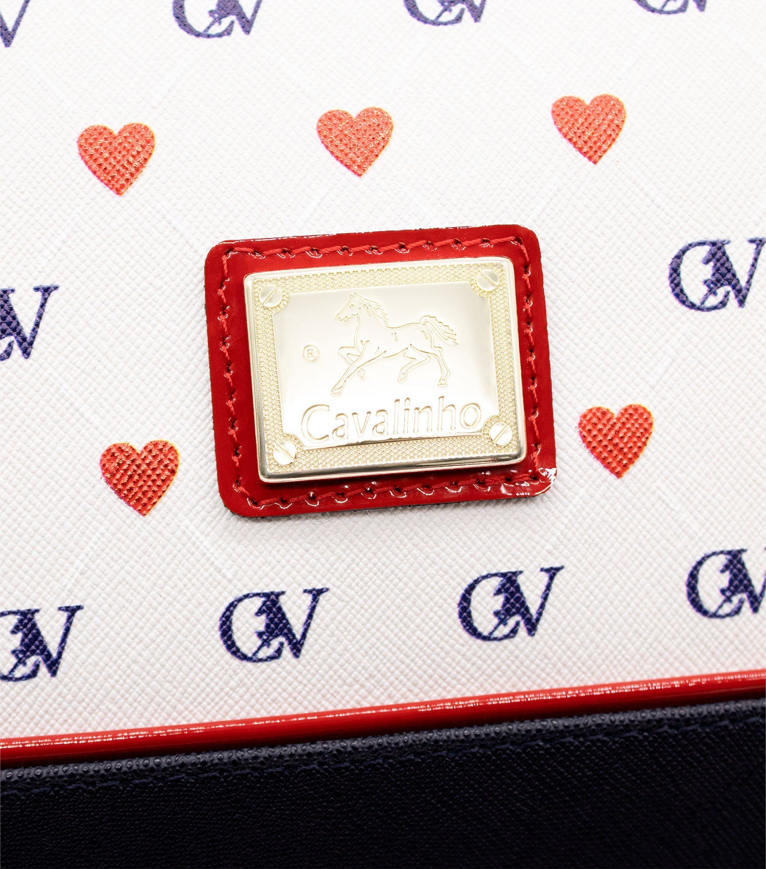 #color_ Navy White Red | Cavalinho Love Yourself Crossbody Bag - Navy White Red - 18440473.22_P04