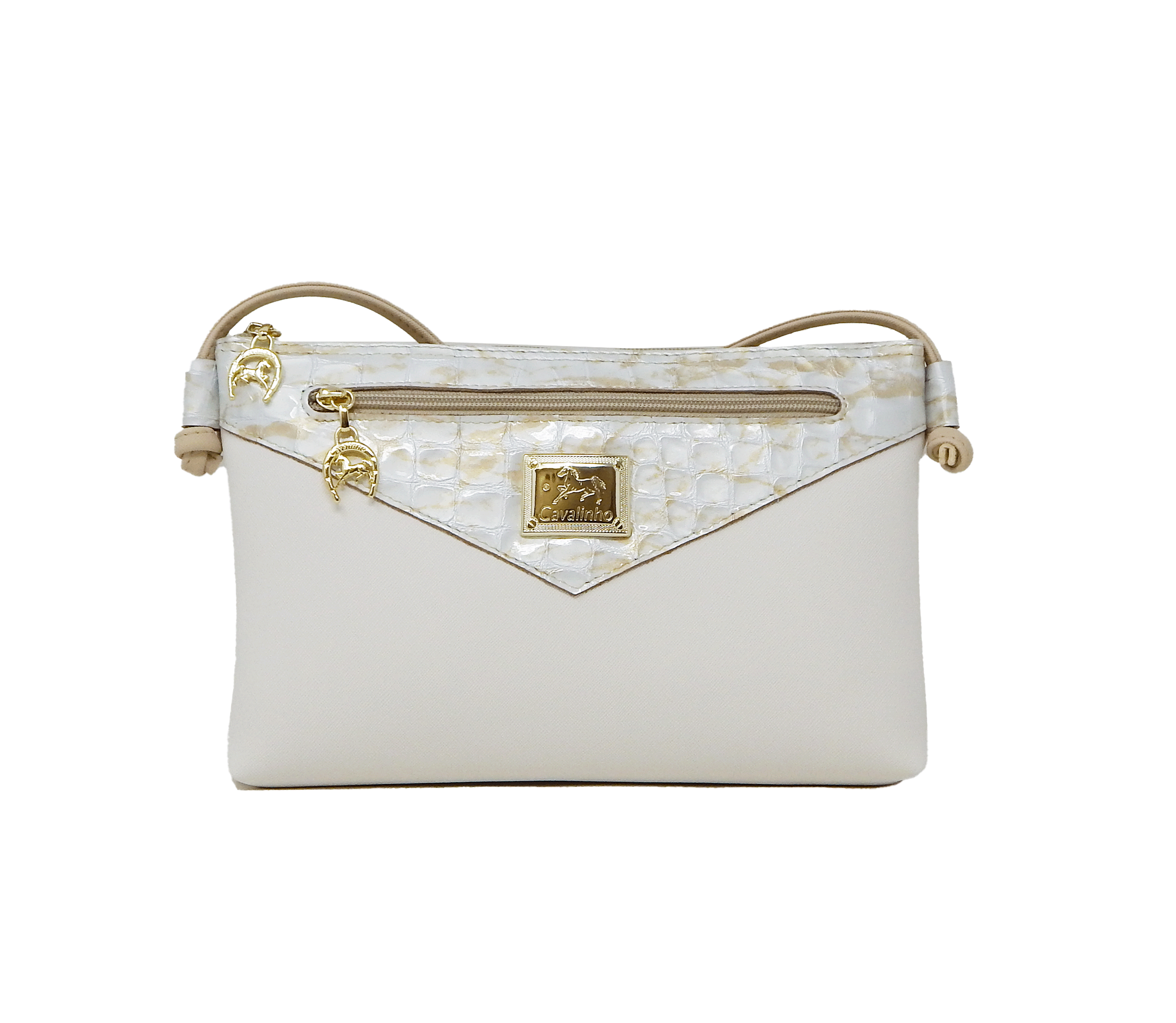 Cavalinho Mystic Crossbody Bag SKU 18460224.31 #color_beige / white