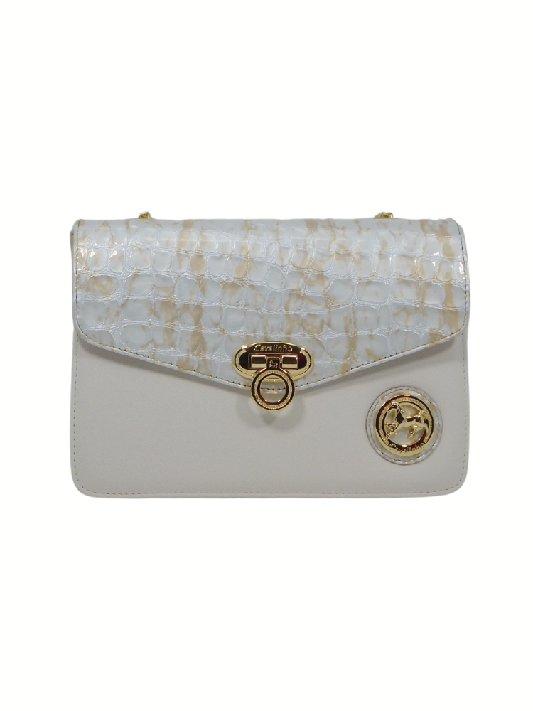 Cavalinho Mystic Shoulder Bag SKU 18460260.31 #color_beige / white