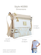 Cavalinho Mystic Crossbody Bag SKU 18460390.31 #color_beige / white