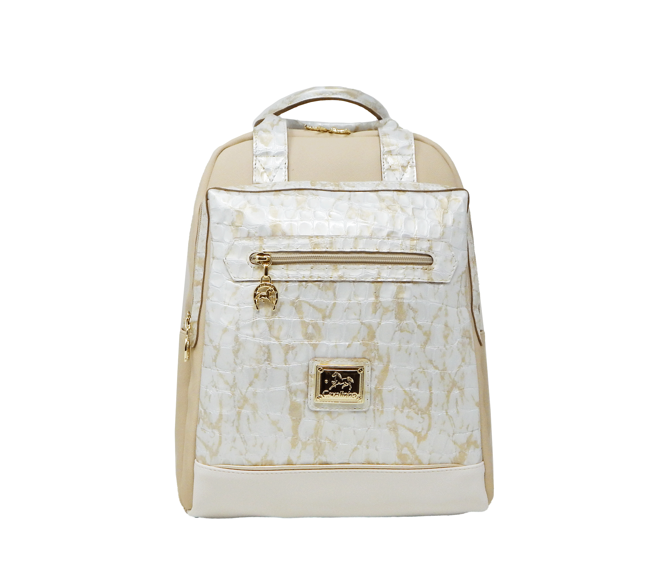 Cavalinho Mystic Backpack SKU 18460395.31 #color_beige / white