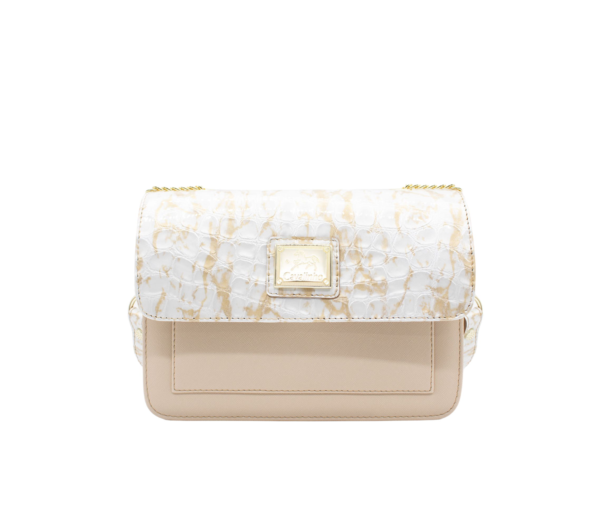 #color_ Beige | Cavalinho Mystic Shoulder Bag - Beige - 18460398.05_P01