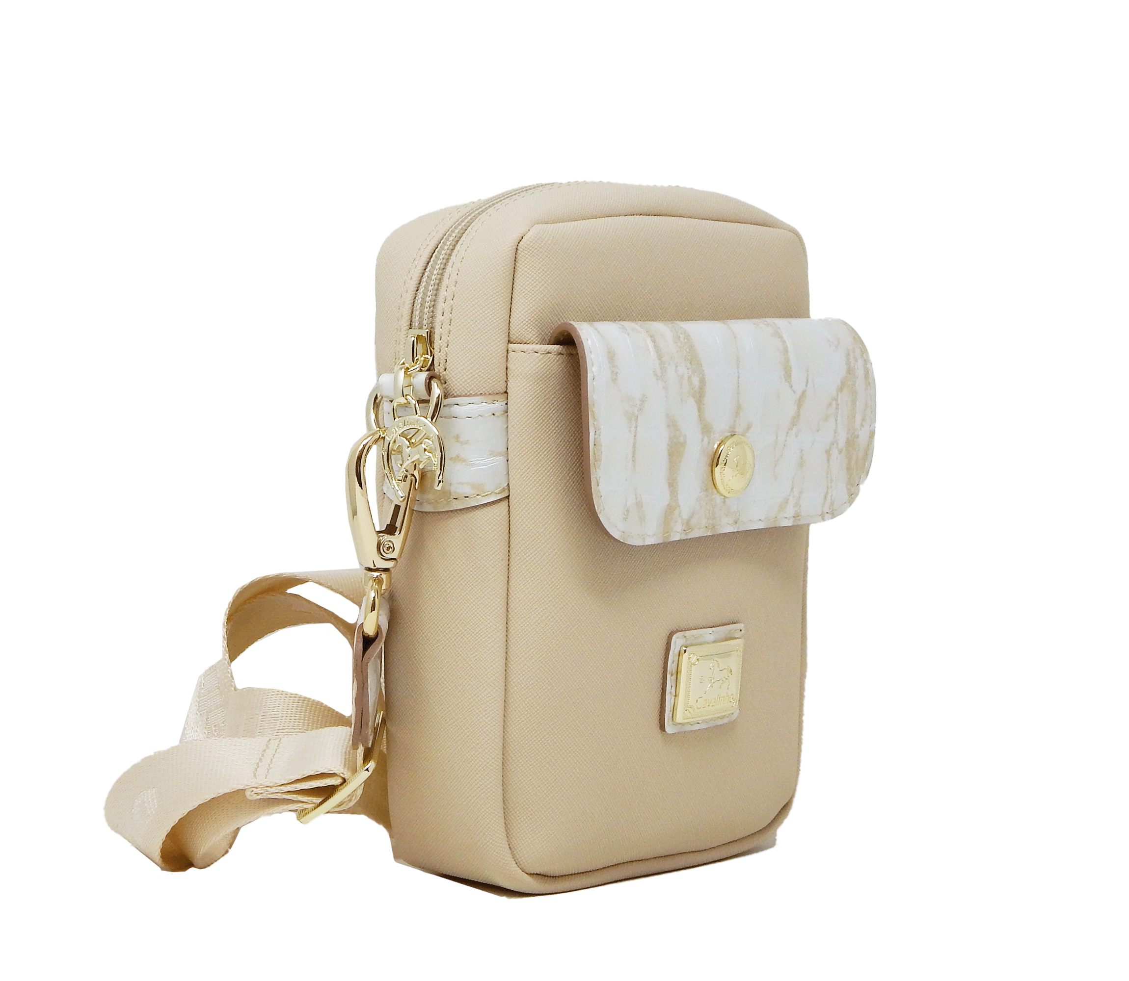 Cavalinho Mystic Phone Crossbody Bag SKU 18460431.05 #color_beige