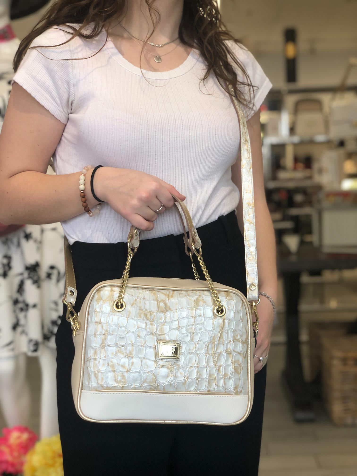 #color_ Beige White | Cavalinho Mystic Handbag - Beige White - 18460512.31_LifeStyle