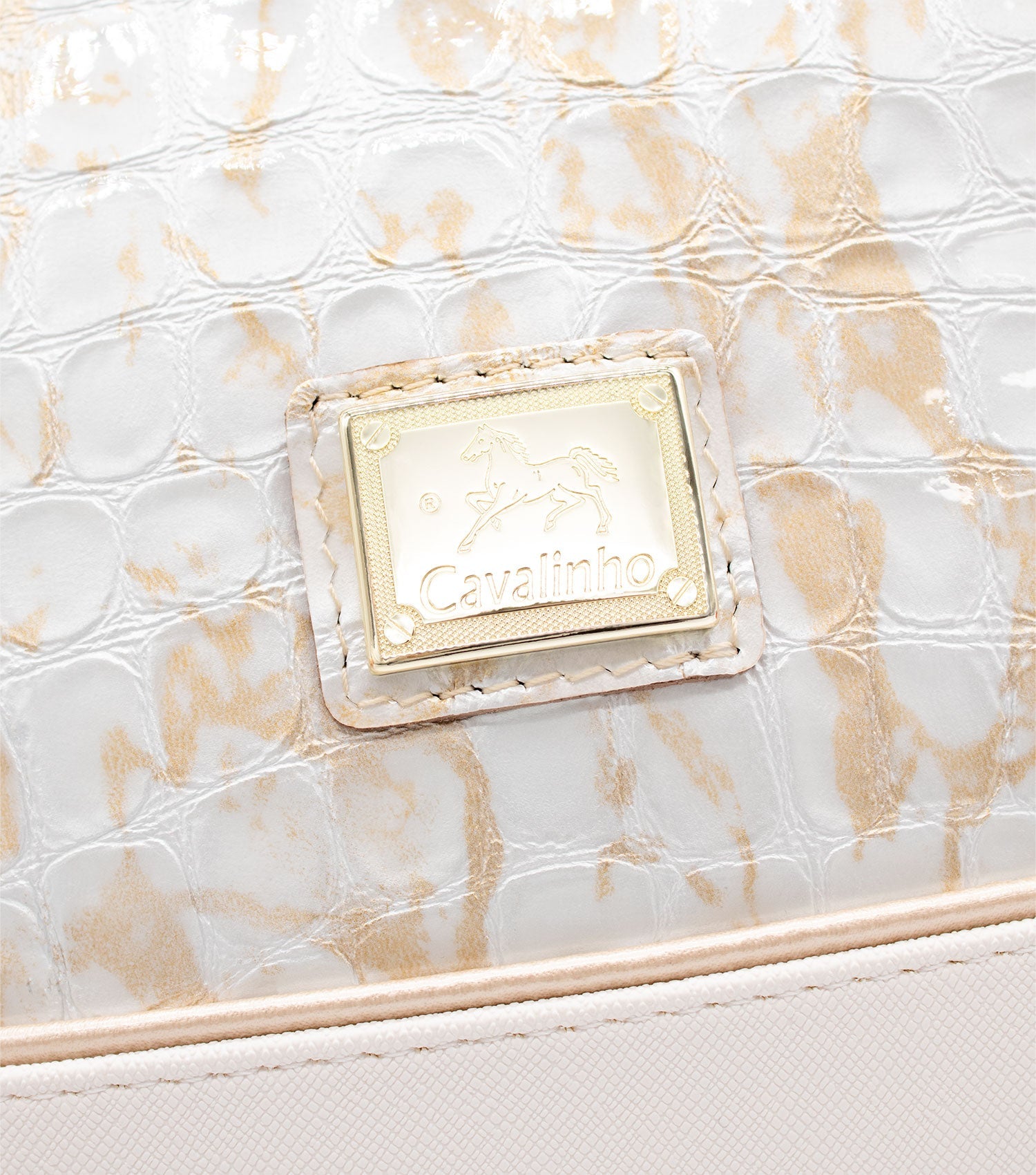 #color_ Beige White | Cavalinho Mystic Handbag - Beige White - 18460512.31_P04