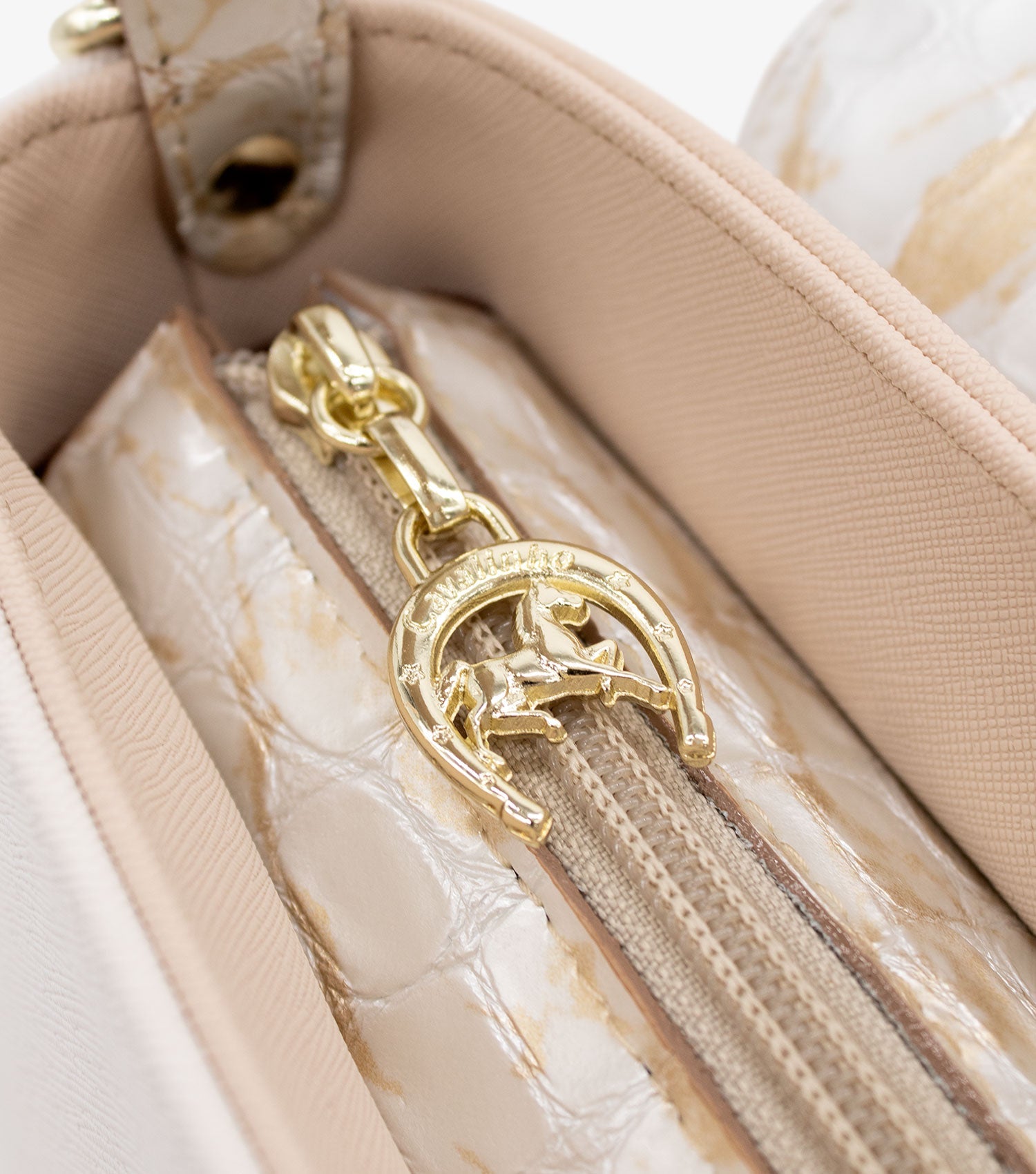 #color_ Beige White | Cavalinho Mystic Handbag - Beige White - 18460514.31_P06