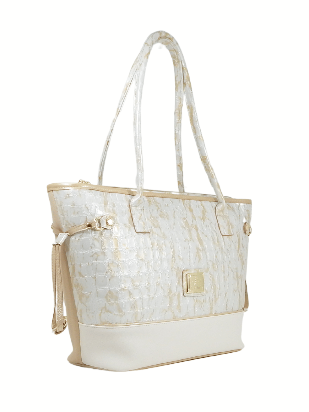 Cavalinho Mystic Tote Bag SKU 18460520.31 #color_beige / white