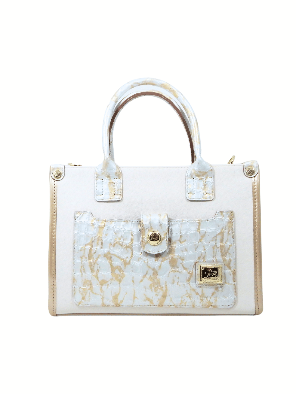 Cavalinho Mystic Handbag SKU 18460524.31 #color_Beige / wHITE