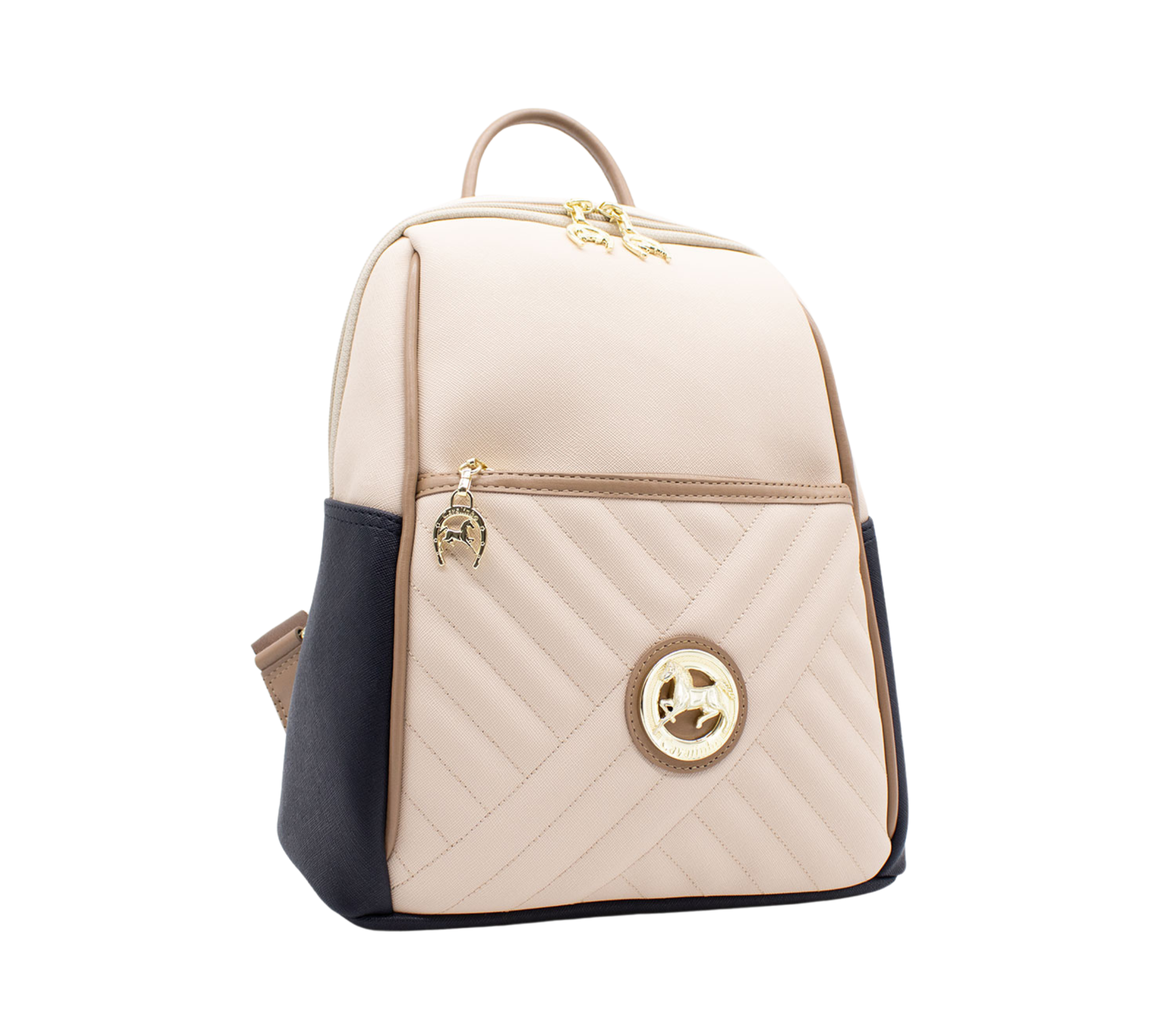 Cavalinho Charming Backpack SKU 18470249.22 #color_Navy / Tan / Beige