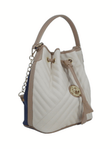 Cavalinho Charming Bucket Bag SKU 18470281.22 #color_Navy / Tan / Beige