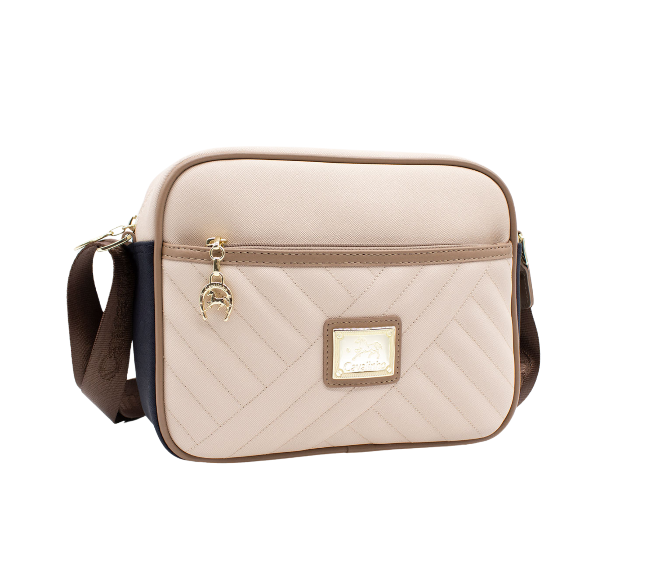 Cavalinho Charming Crossbody Bag SKU 18470324.22 #color_Navy / Tan / Beige