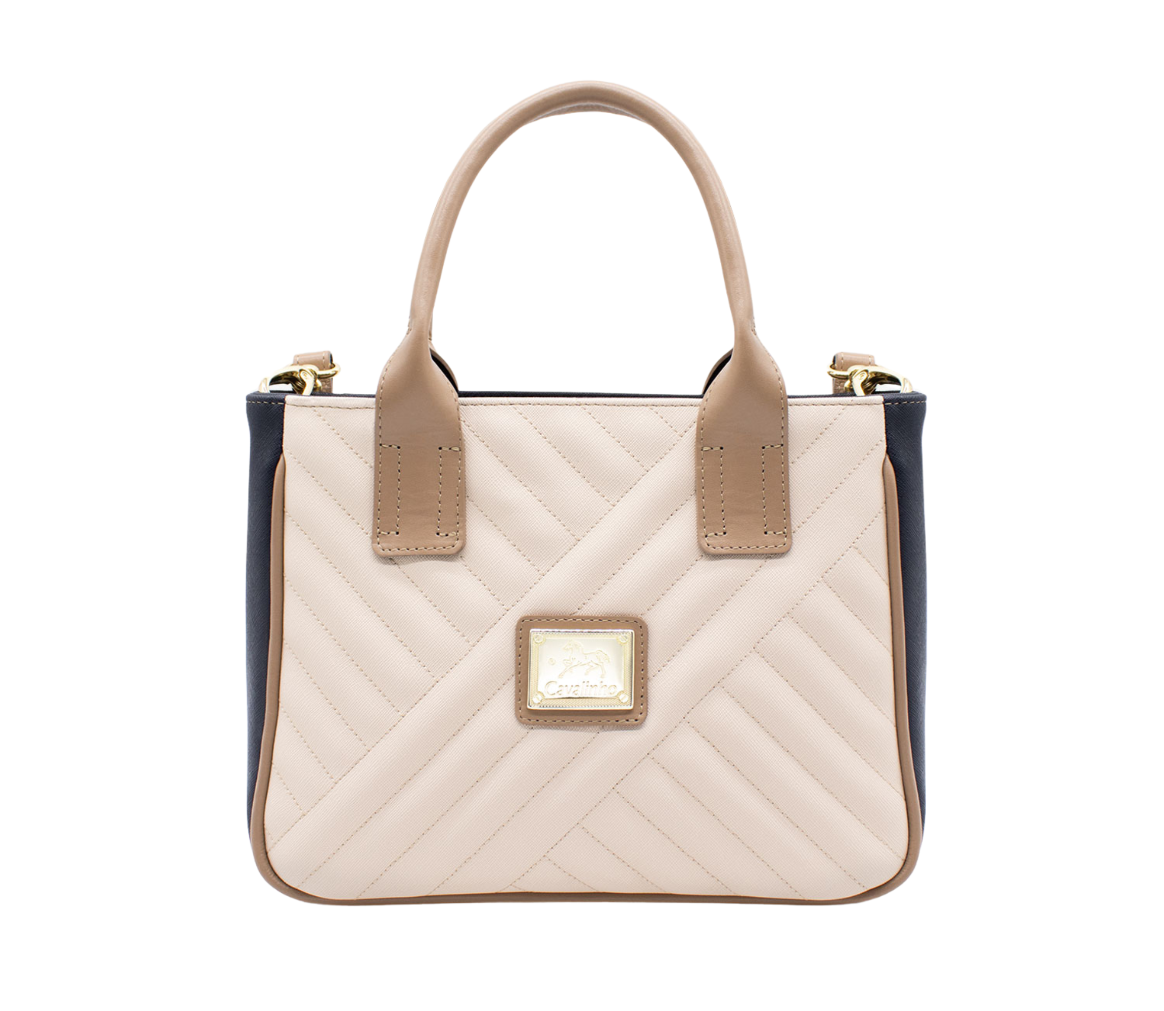 Cavalinho Charming Handbag SKU 18470507.22 #color_Navy / Tan / Beige